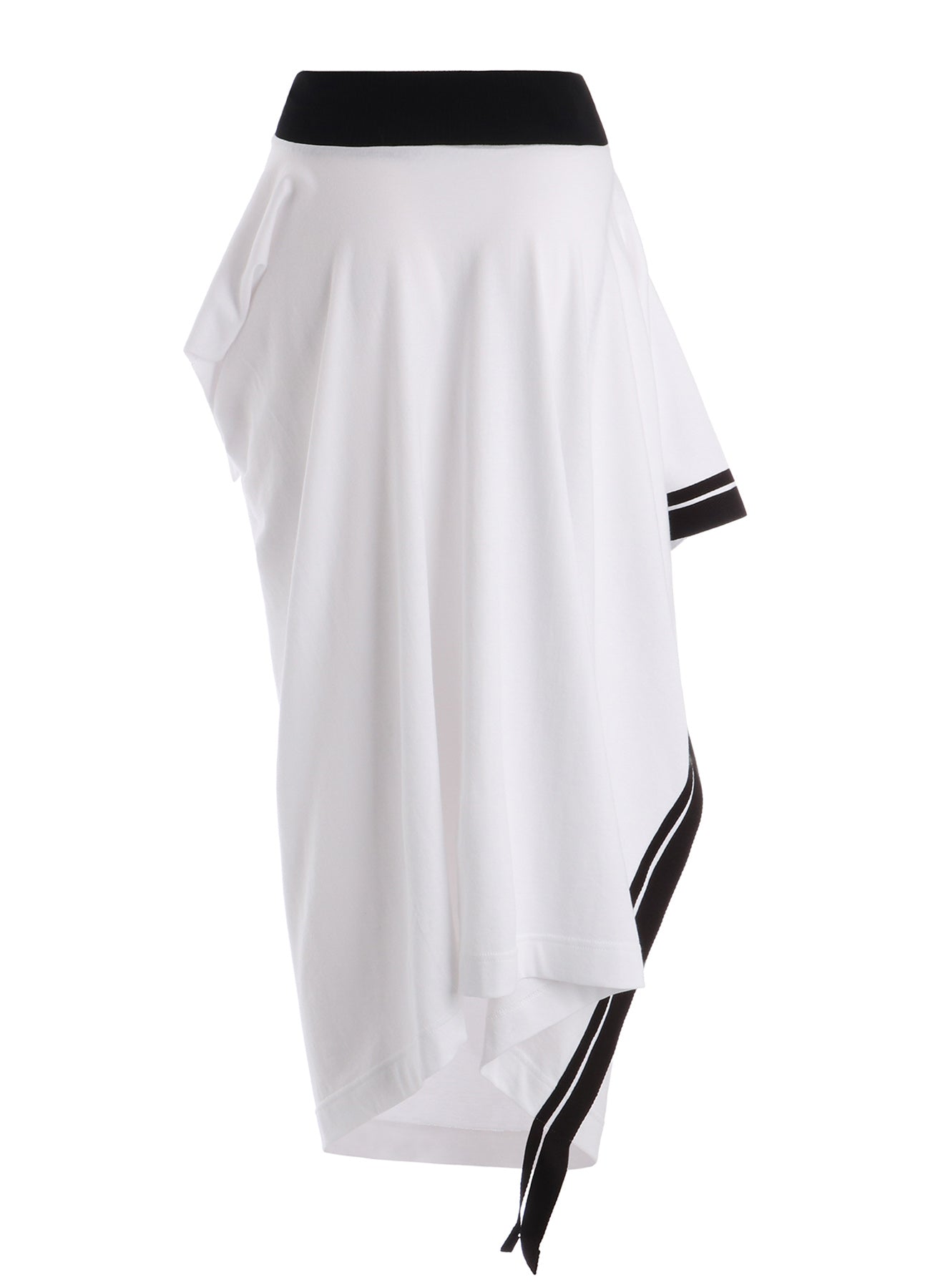 JERSEY UNBALANCE LINE SKIRT