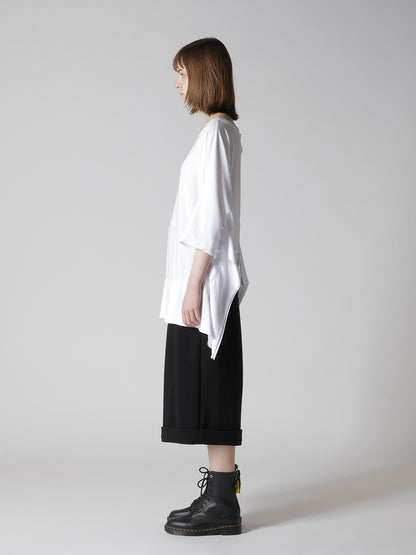 JERSEY RAGLAN 2 WAY CARDIGAN