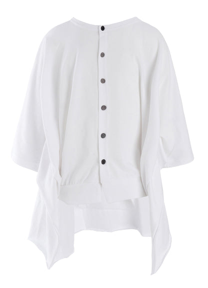 JERSEY RAGLAN 2 WAY CARDIGAN