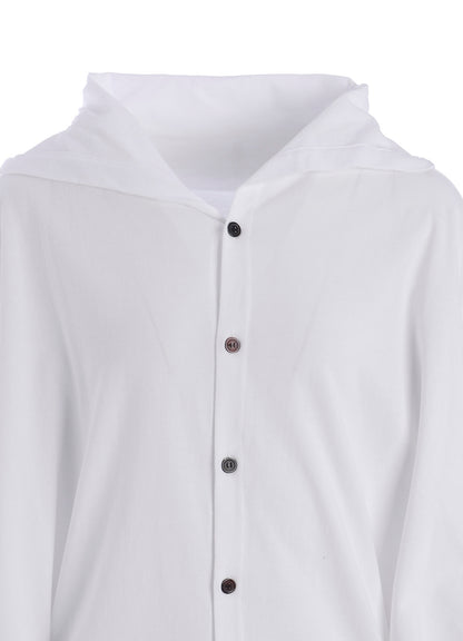 JERSEY RAGLAN COLLARED CARDIGAN