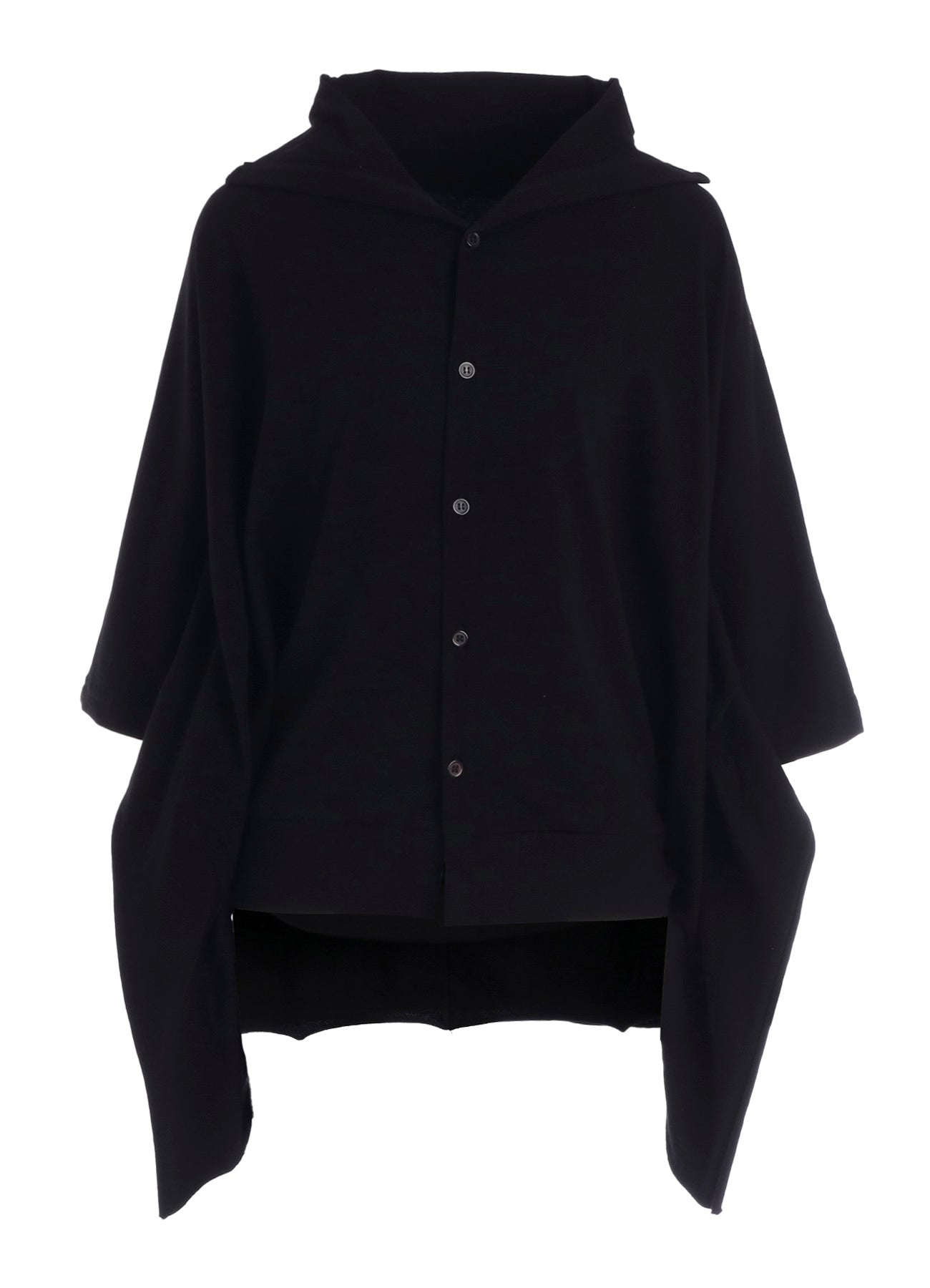 JERSEY RAGLAN COLLARED CARDIGAN