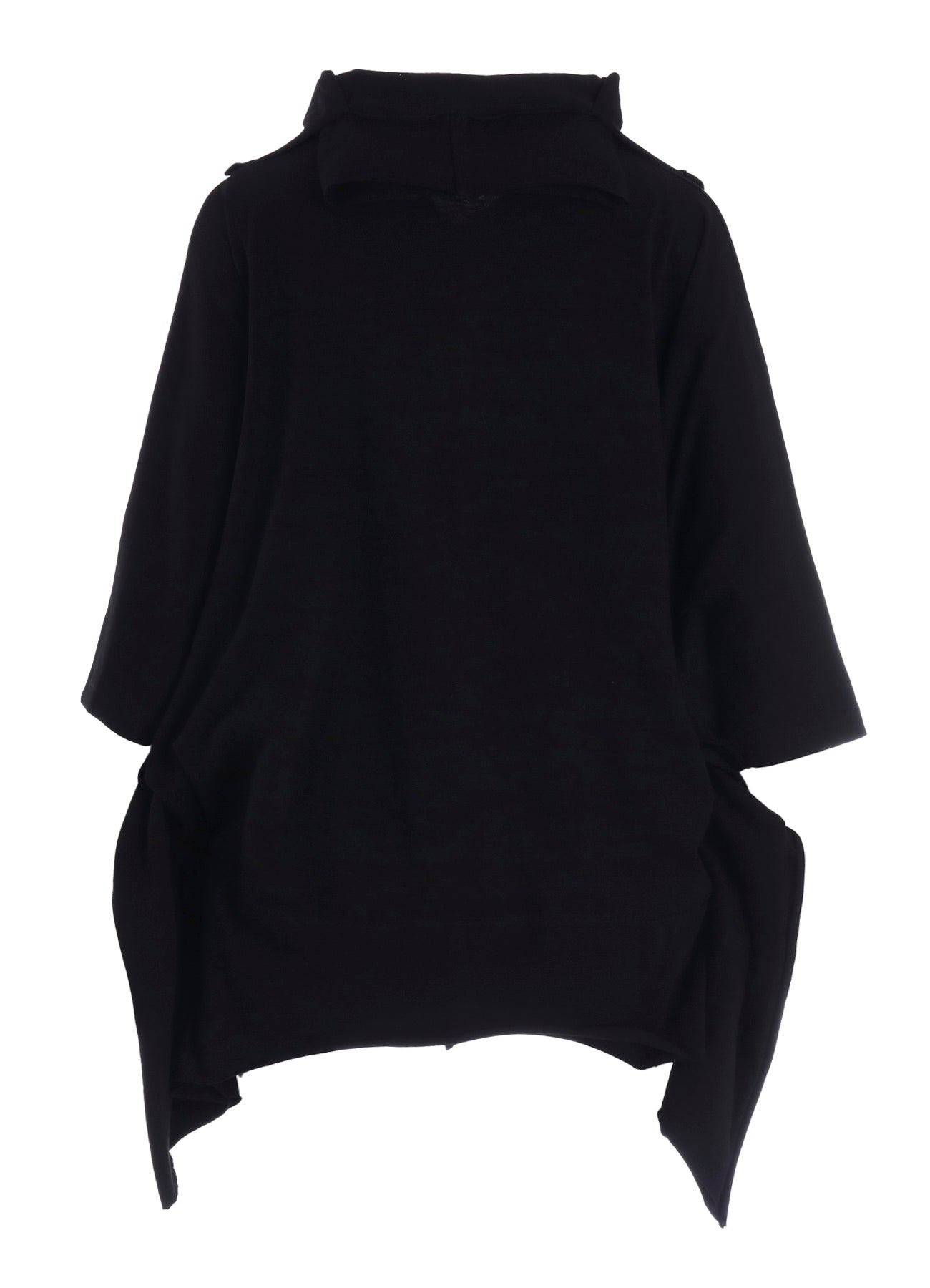 JERSEY RAGLAN COLLARED CARDIGAN