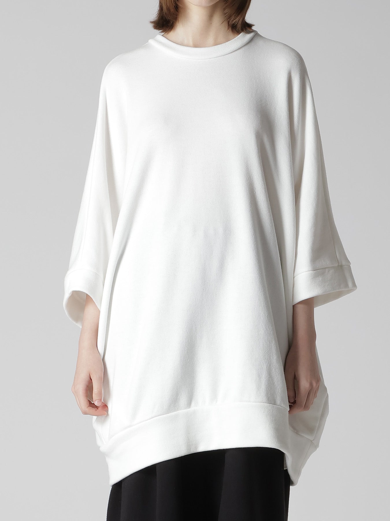 FRENCH TERRY BIG DOLMAN TEE