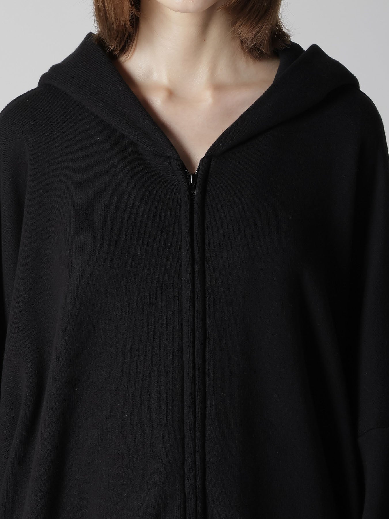 FRENCH TERRY HOODED BIG JUMPER – THE SHOP YOHJI YAMAMOTO