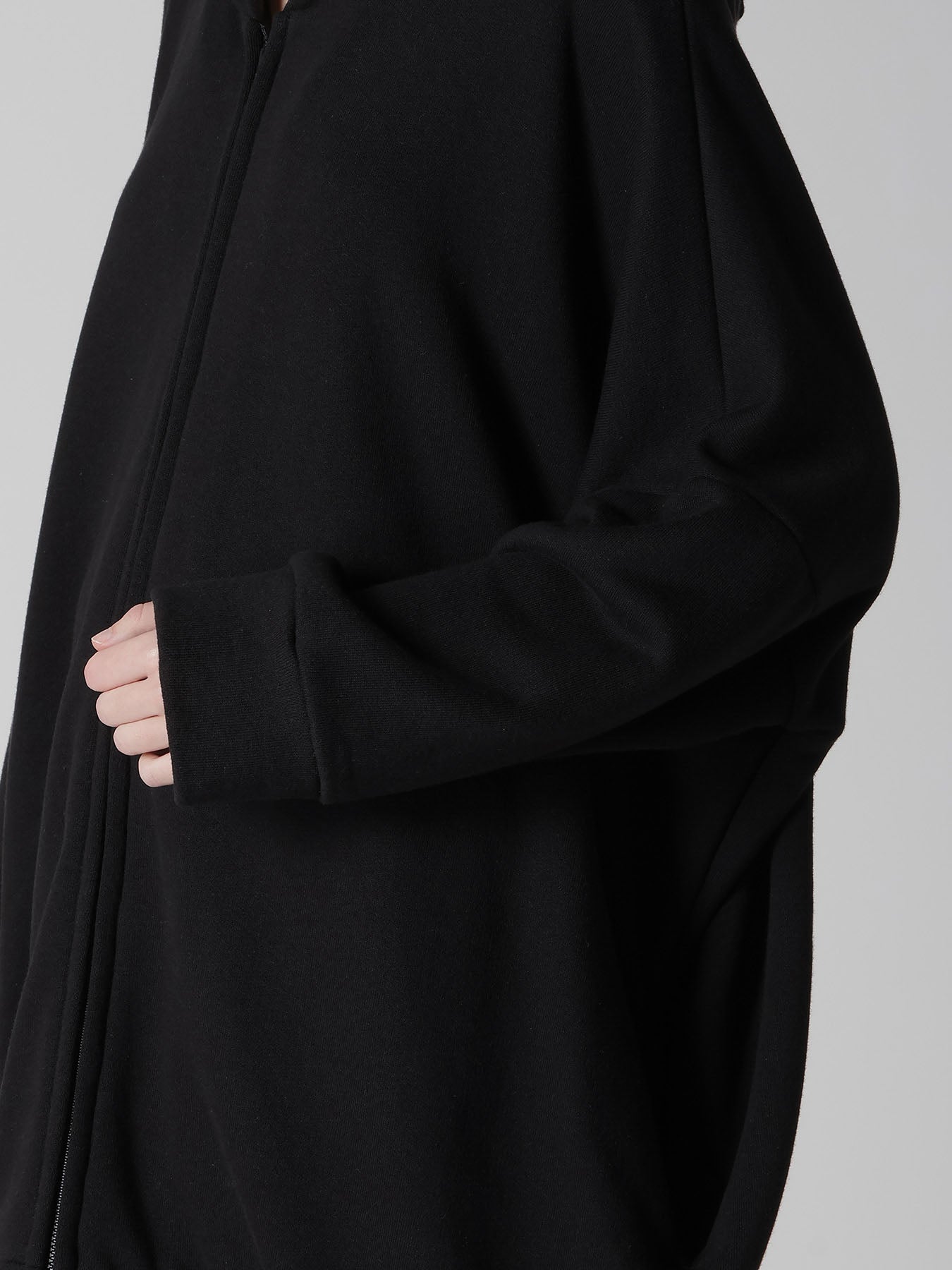 FRENCH TERRY HOODED BIG JUMPER – THE SHOP YOHJI YAMAMOTO