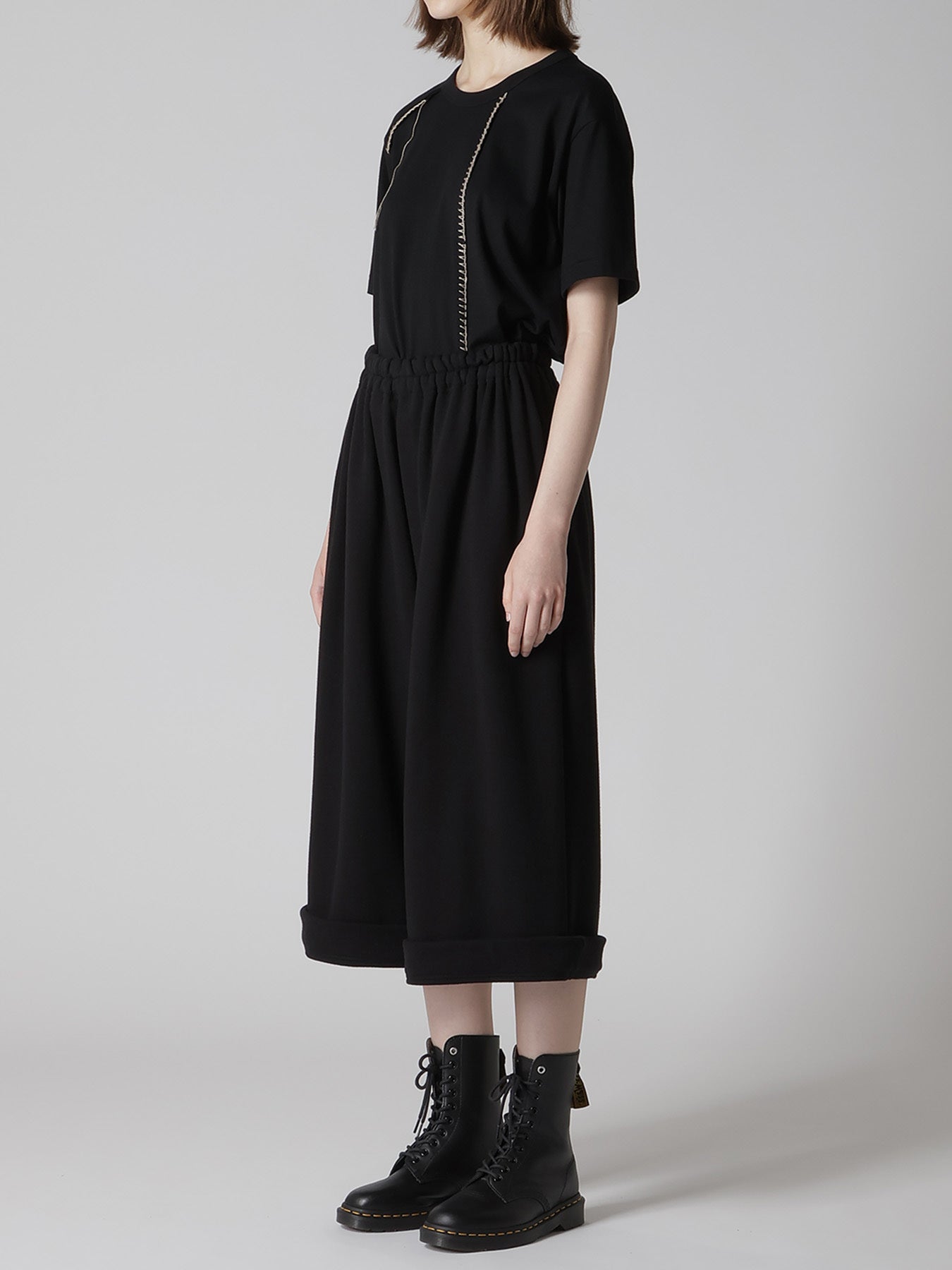 FRENCH TERRY 3/4 BIG PANTS – THE SHOP YOHJI YAMAMOTO