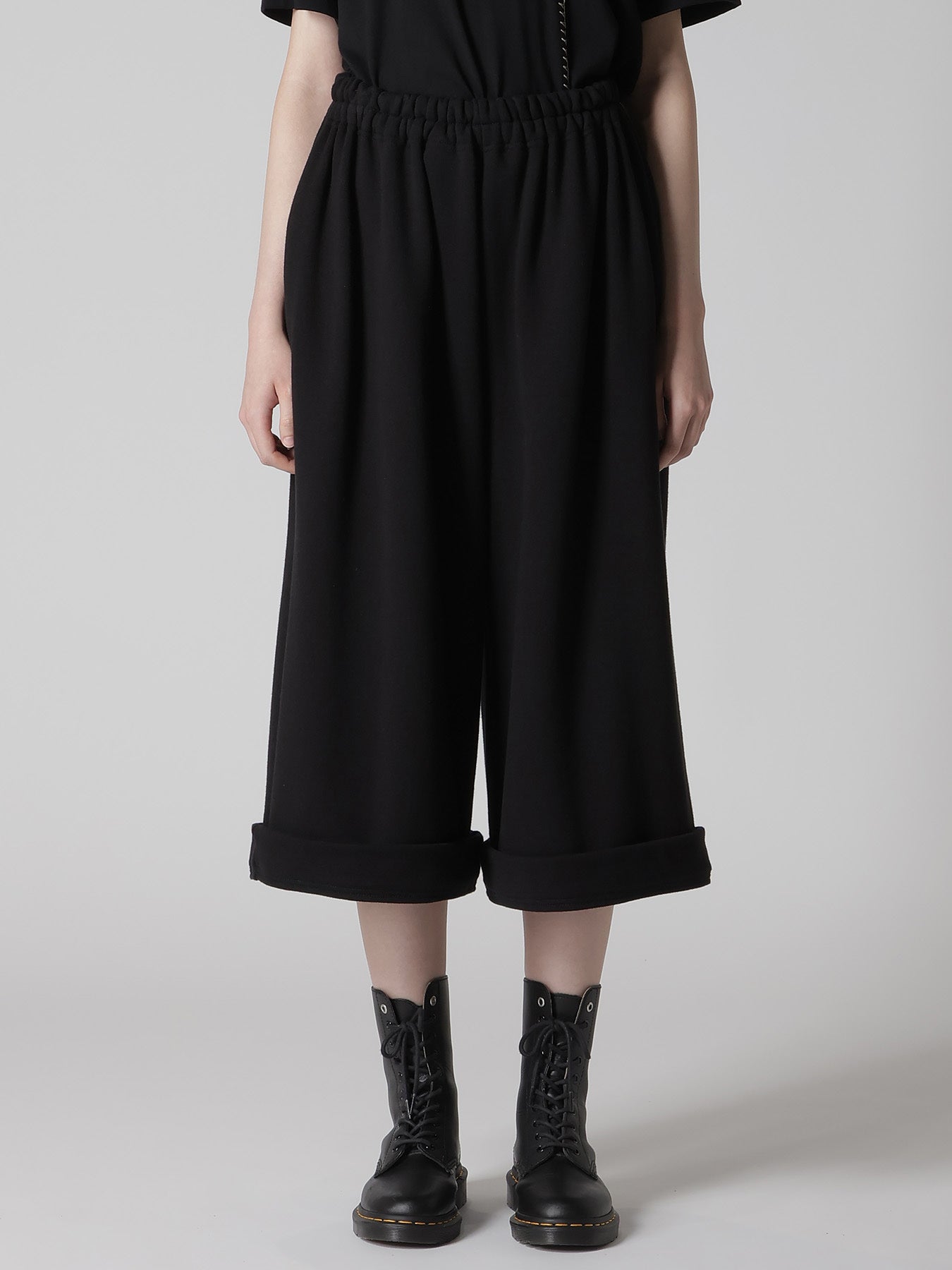 FRENCH TERRY 3/4 BIG PANTS – THE SHOP YOHJI YAMAMOTO