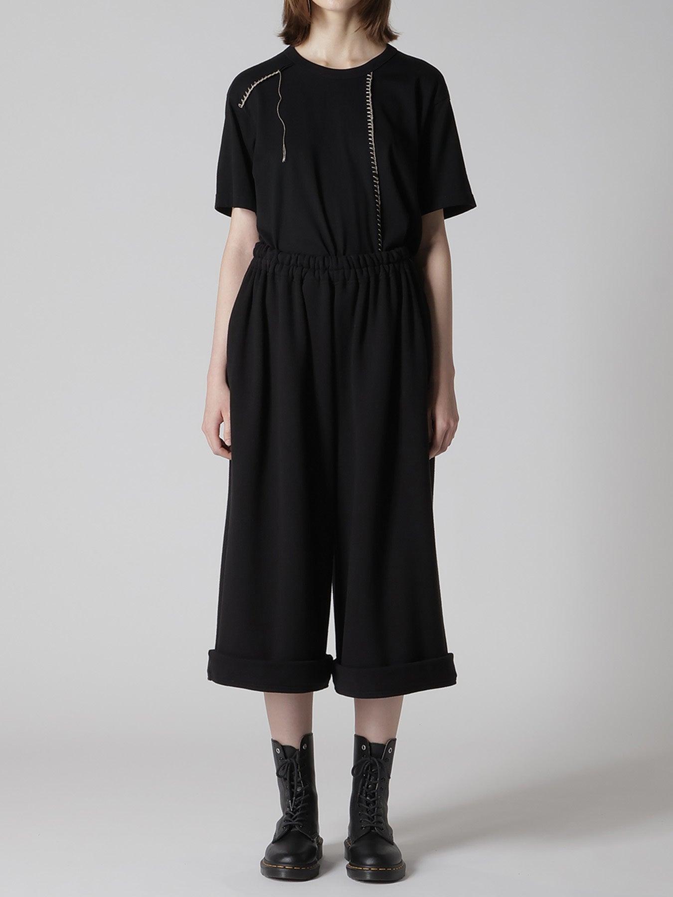FRENCH TERRY 3/4 BIG PANTS – THE SHOP YOHJI YAMAMOTO
