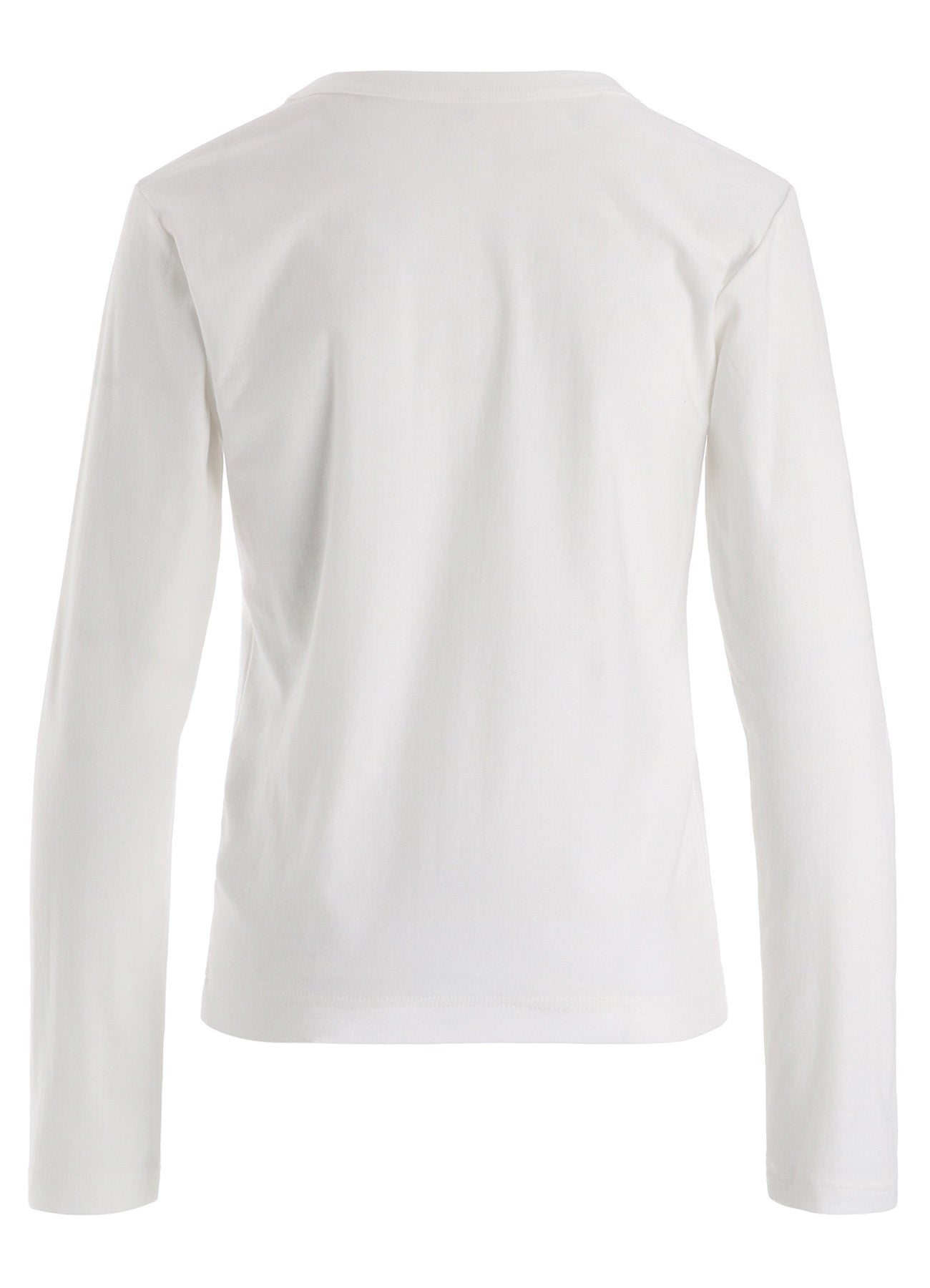 RANDOM STITCH EMBROIDERY LONG SLEEVE TEE