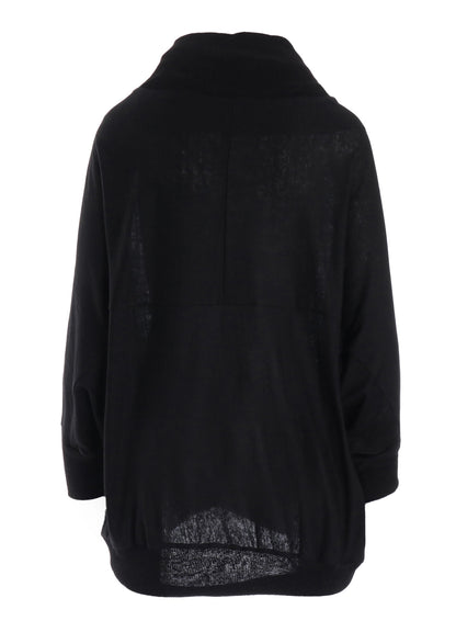 LINEN JERSEY LOOSE FIT POCKET PULLOVER