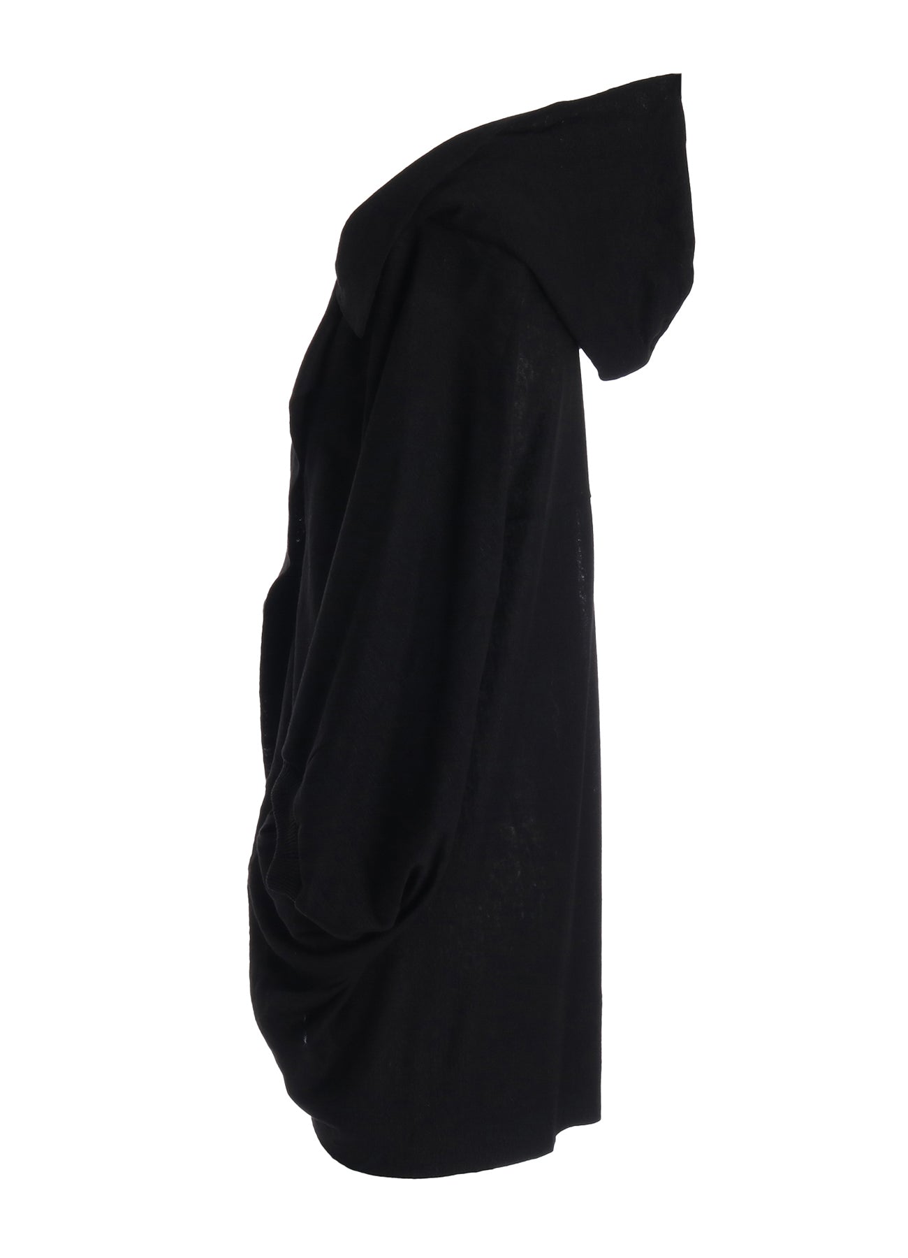 LINEN JERSEY LOOSE FIT POCKET CARDIGAN