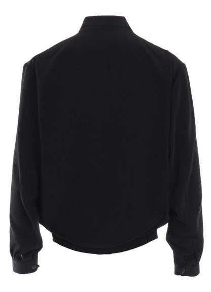 TA/PE CREPE DE CHINE 2 POCKET BLOUSON