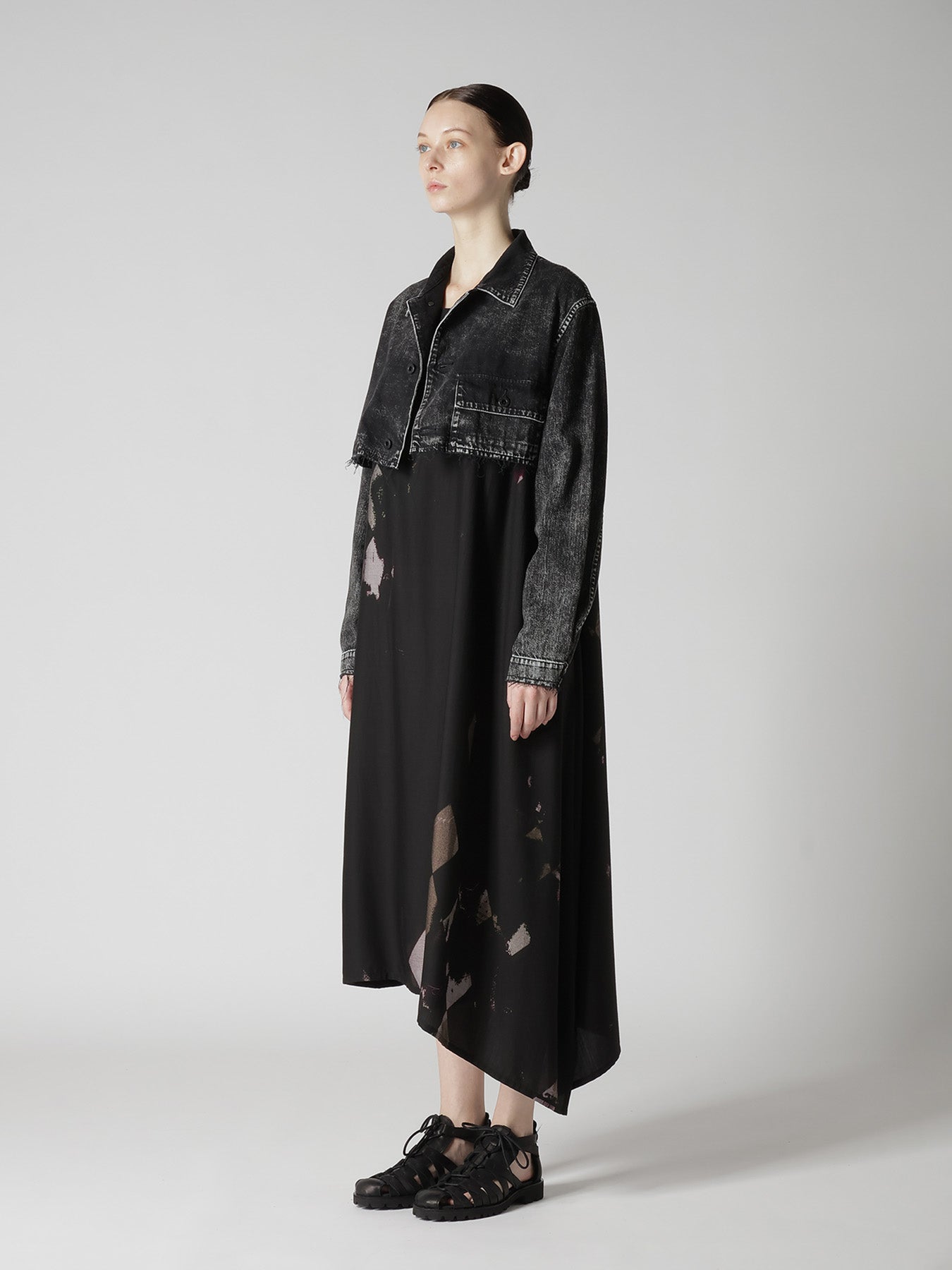 8OZ DENIM CHEMICAL WASH SHORT BLOUSON – THE SHOP YOHJI YAMAMOTO