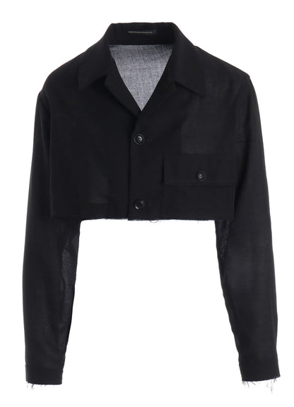 RY/NY GAUZE SHORT BLOUSON