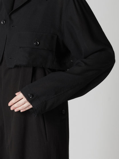 RY/NY GAUZE SHORT BLOUSON