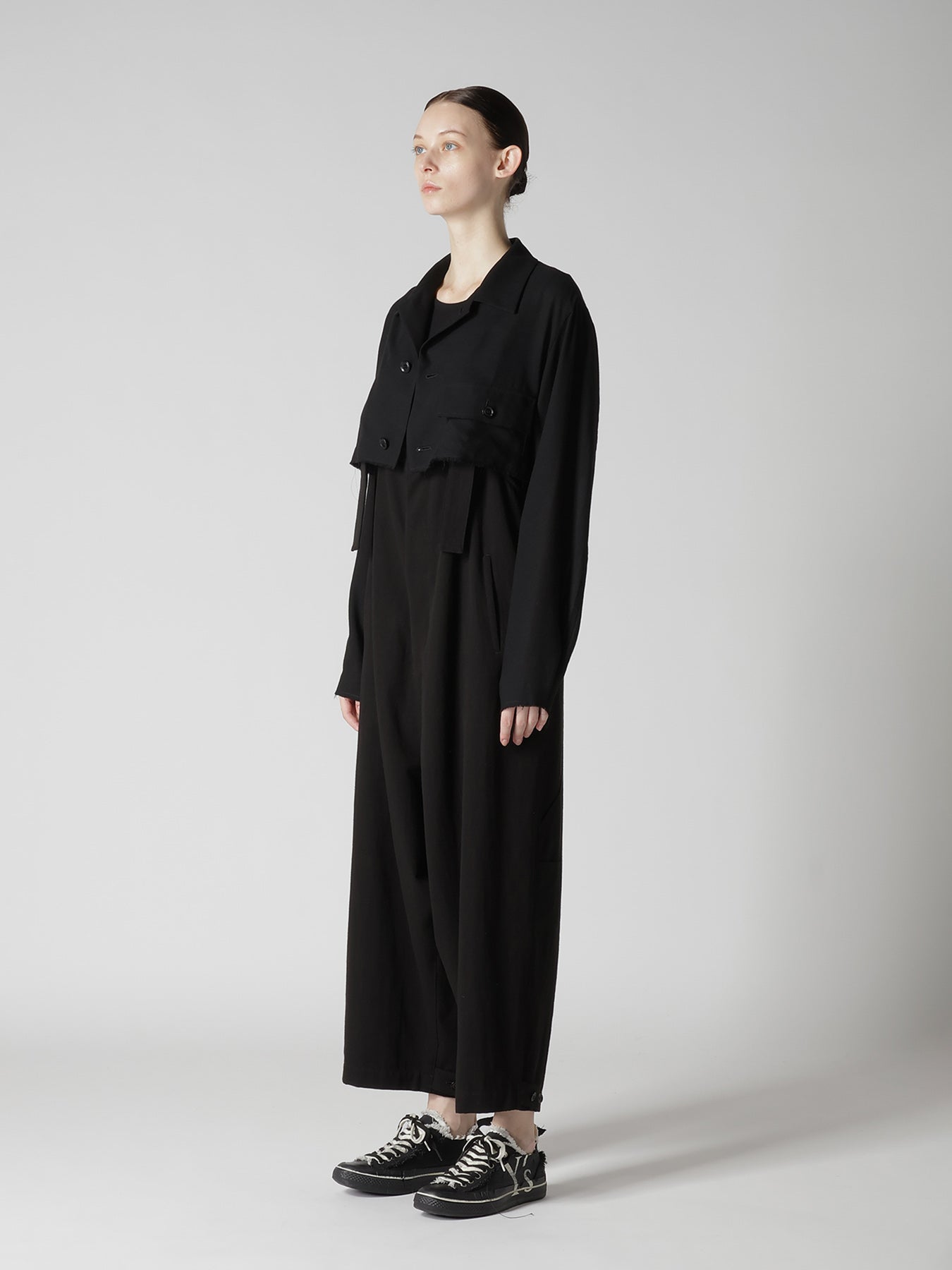 RY/NY GAUZE SHORT BLOUSON – THE SHOP YOHJI YAMAMOTO