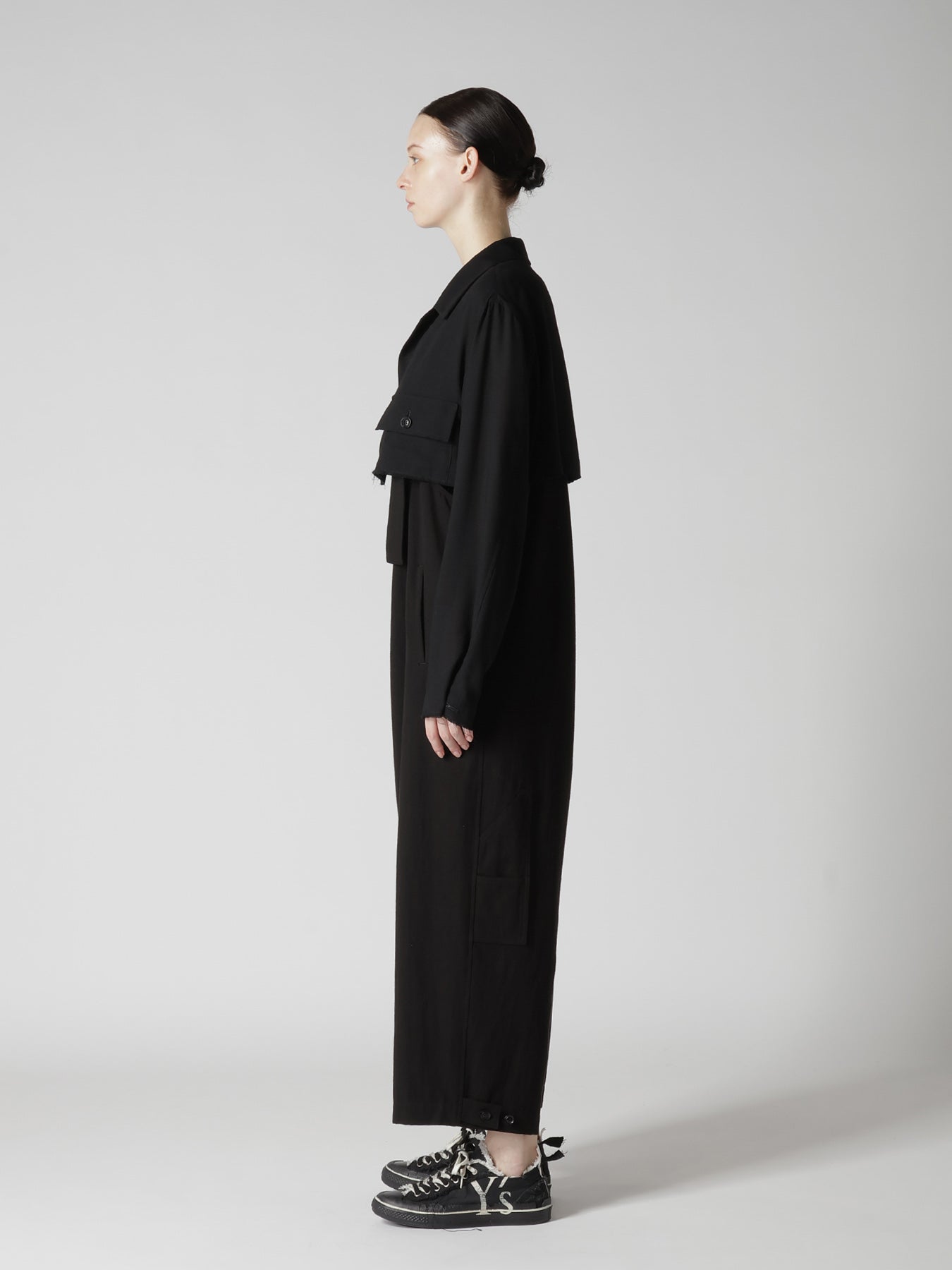 RY/NY GAUZE SHORT BLOUSON – THE SHOP YOHJI YAMAMOTO
