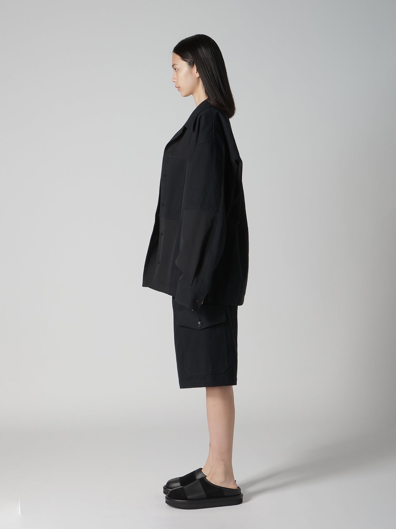 HARD TWISTED NIDOM BIO WASH PATCHED BLOUSON – THE SHOP YOHJI YAMAMOTO