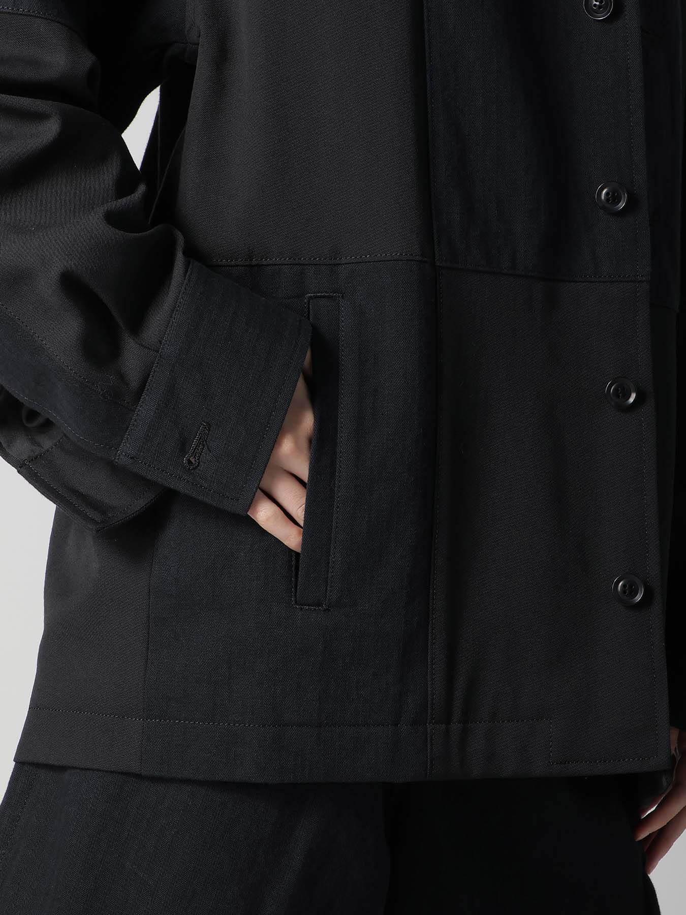 HARD TWISTED NIDOM BIO WASH PATCHED BLOUSON