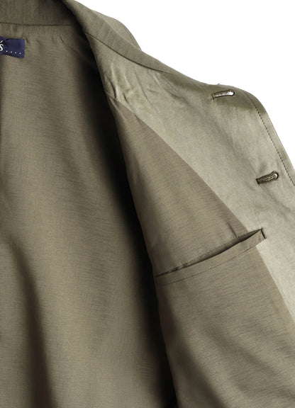 SATIN/COTTON PATCHED BLOUSON