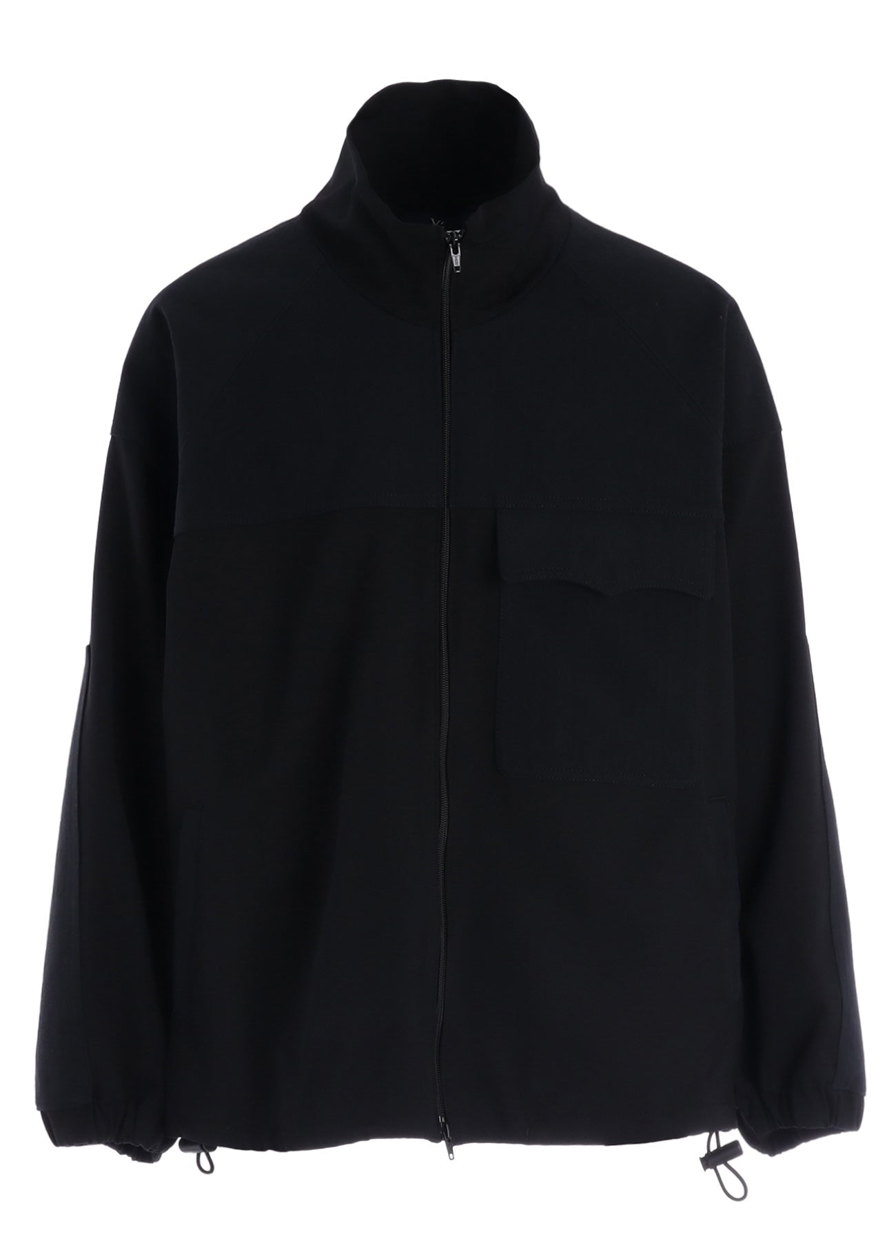 WOOL GABARDINE STAND COLLAR BLOUSON – THE SHOP YOHJI YAMAMOTO