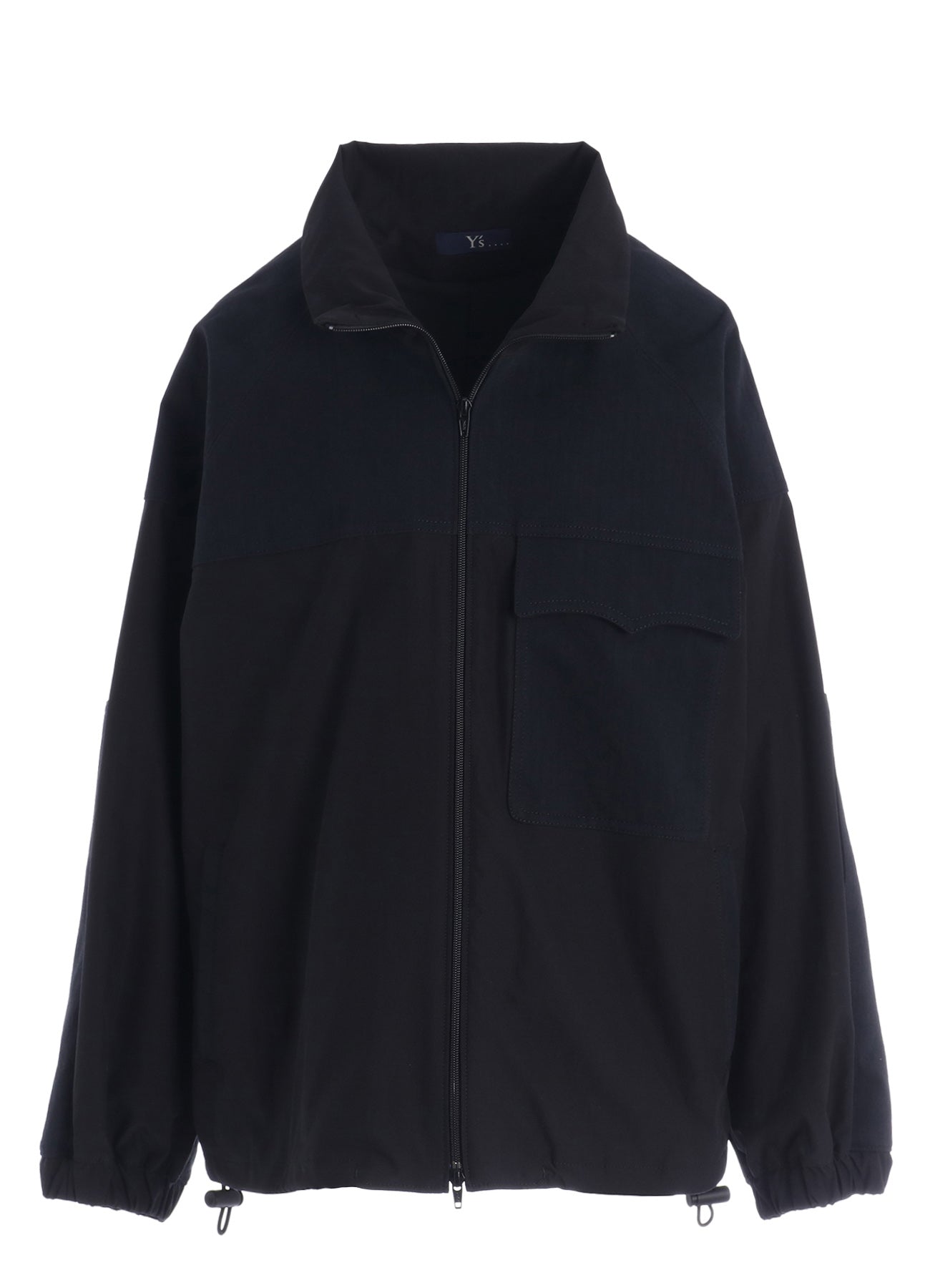 STRETCH TAFTA STAND COLLAR BLOUSON