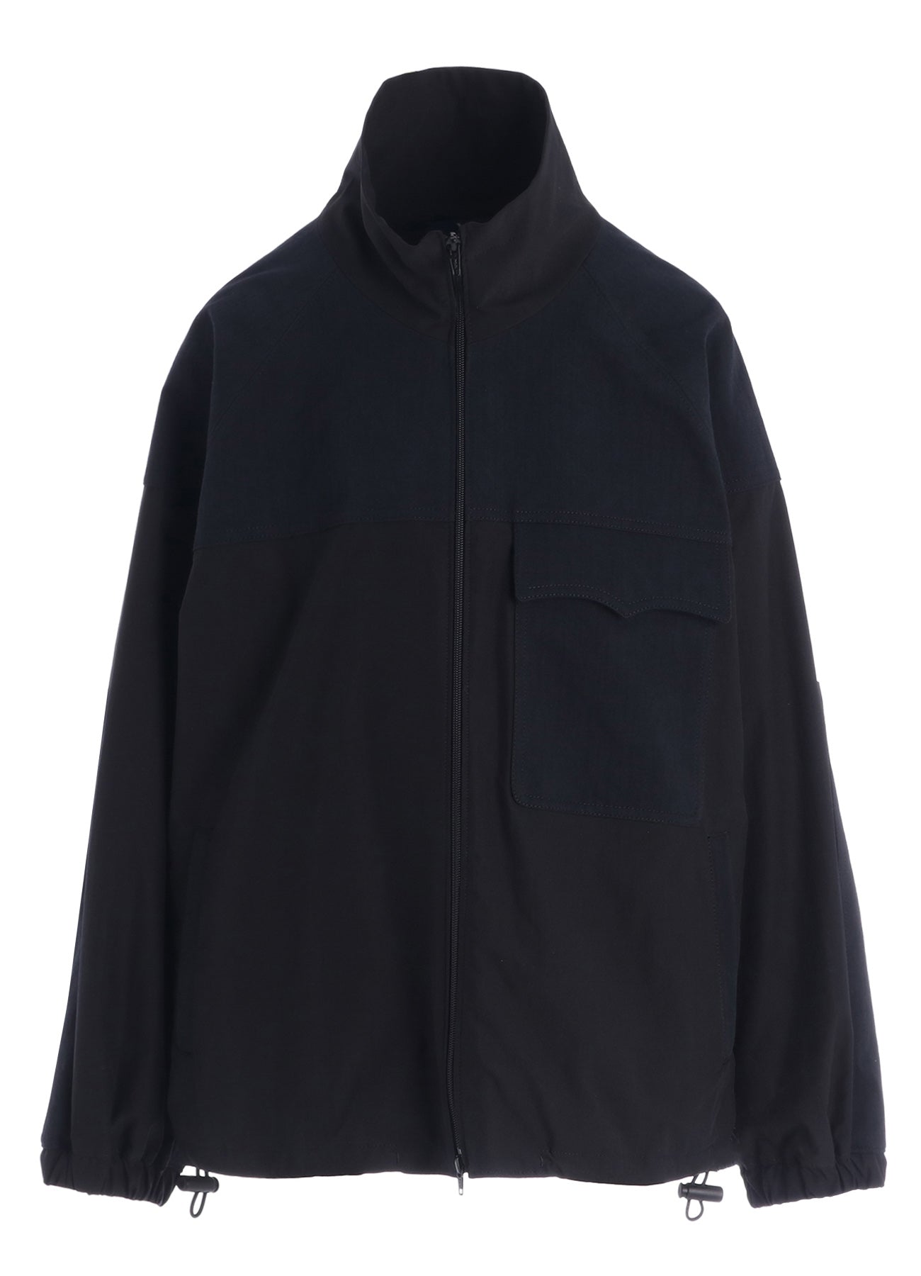 STRETCH TAFTA STAND COLLAR BLOUSON