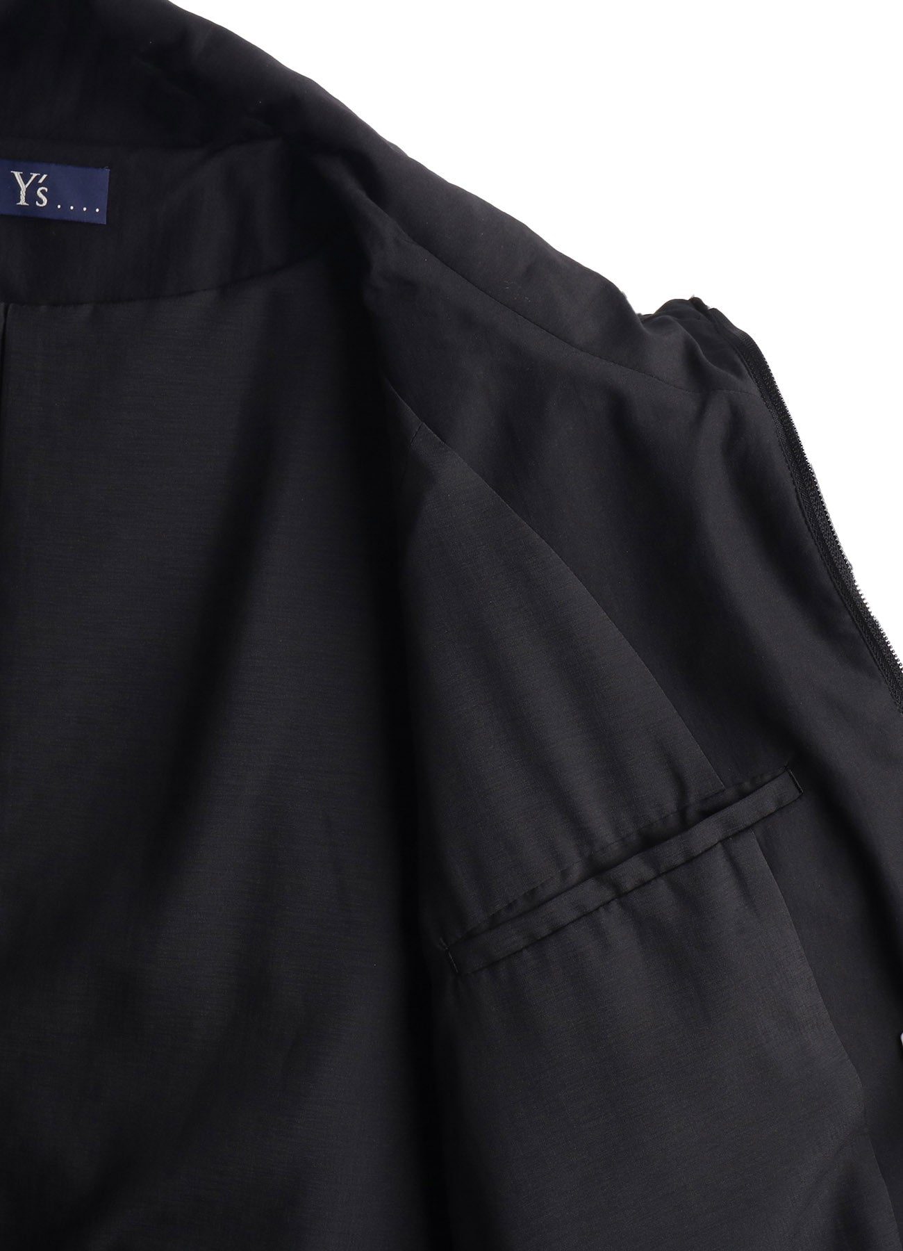 STRETCH TAFTA STAND COLLAR BLOUSON