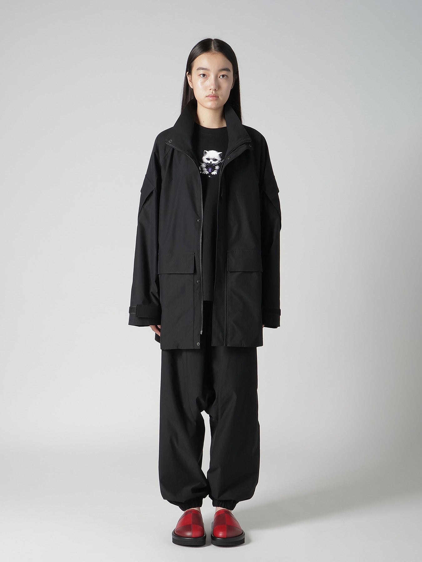 STRETCH TAFTA FIELD BLOUSON