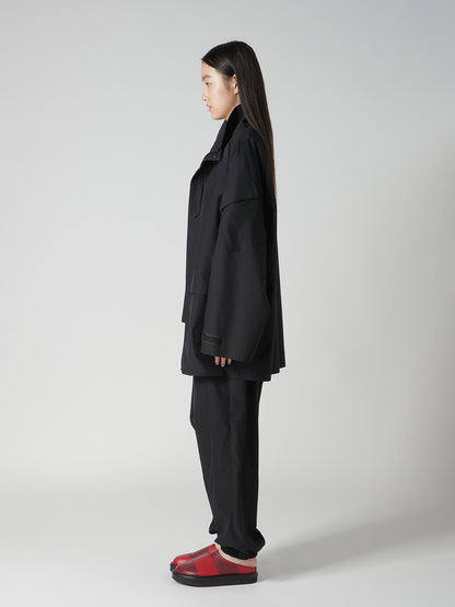 STRETCH TAFTA FIELD BLOUSON