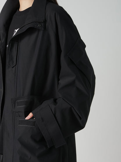 STRETCH TAFTA FIELD BLOUSON