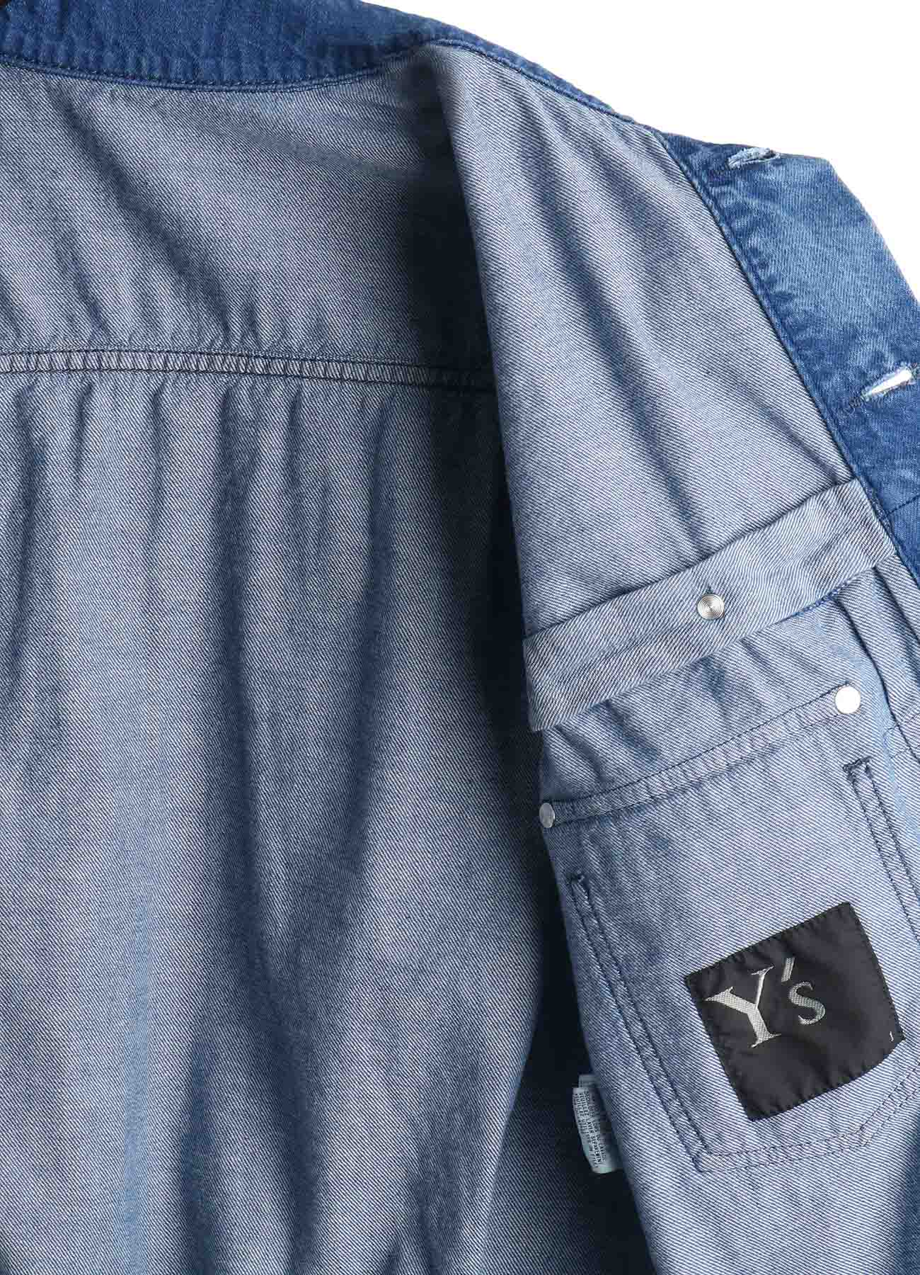 8OZ SPOTTED DENIM JACKET – THE SHOP YOHJI YAMAMOTO