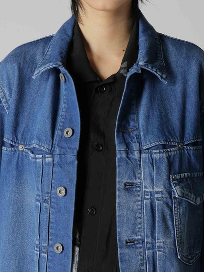 8OZ SPOTTED DENIM JACKET