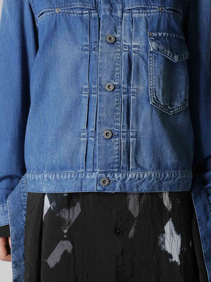8OZ SPOTTED DENIM JACKET