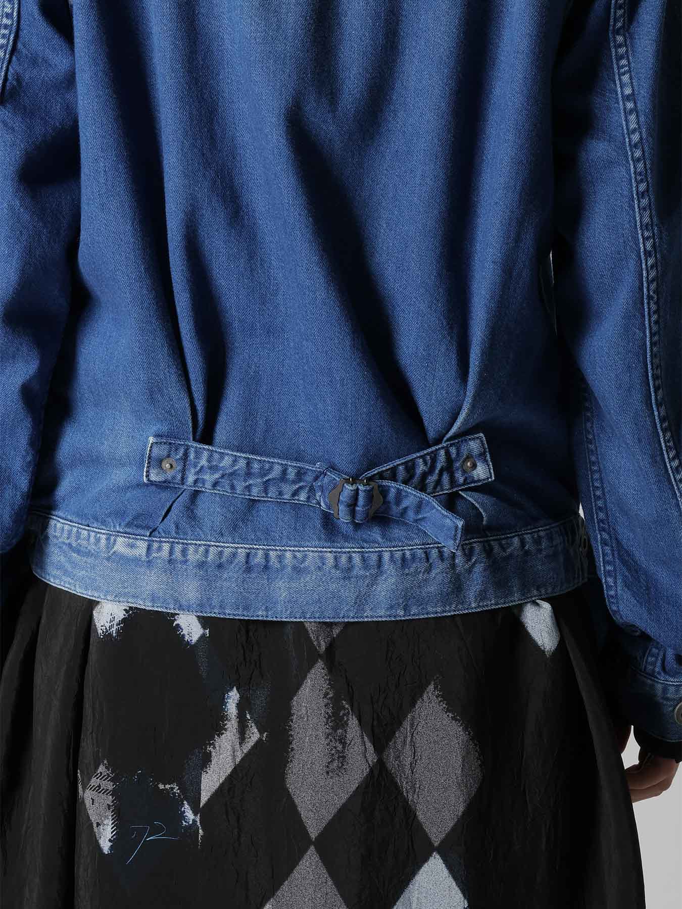 8OZ SPOTTED DENIM JACKET – THE SHOP YOHJI YAMAMOTO