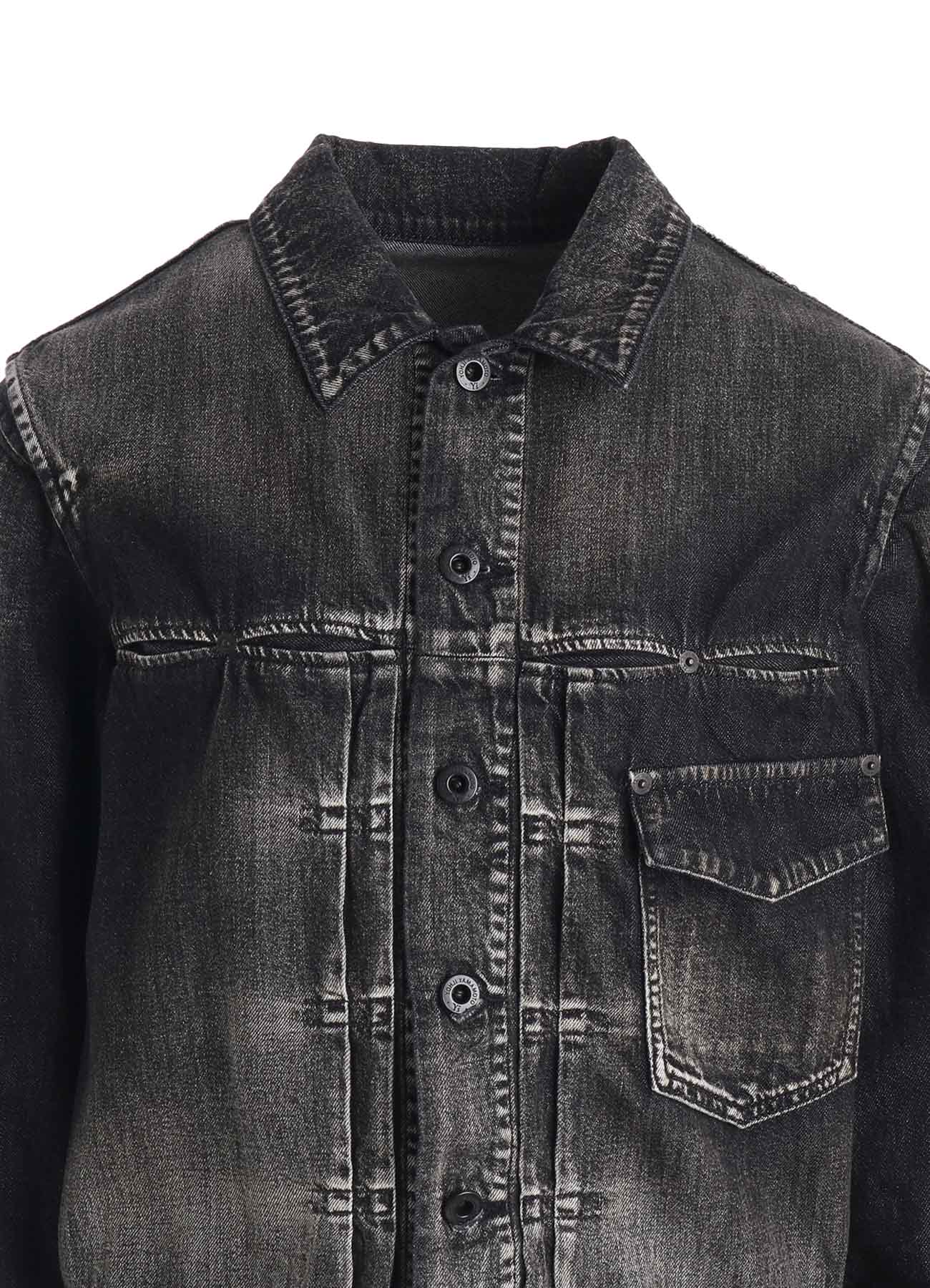 8OZ SPOTTED DENIM JACKET – THE SHOP YOHJI YAMAMOTO