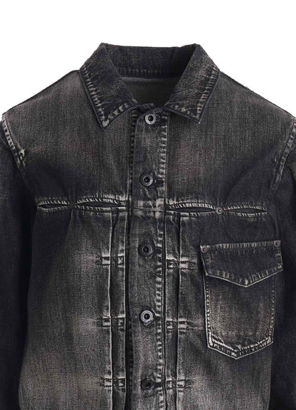 8OZ SPOTTED DENIM JACKET