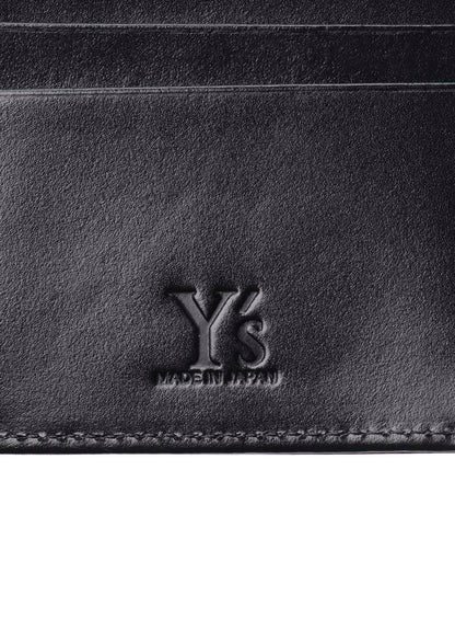 DOT PRINT GLOSSY SMOOTH LEATHER SMALL WALLET