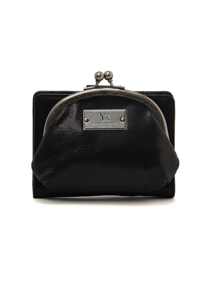LEATHER CARD CASE W/ METAL CLASP