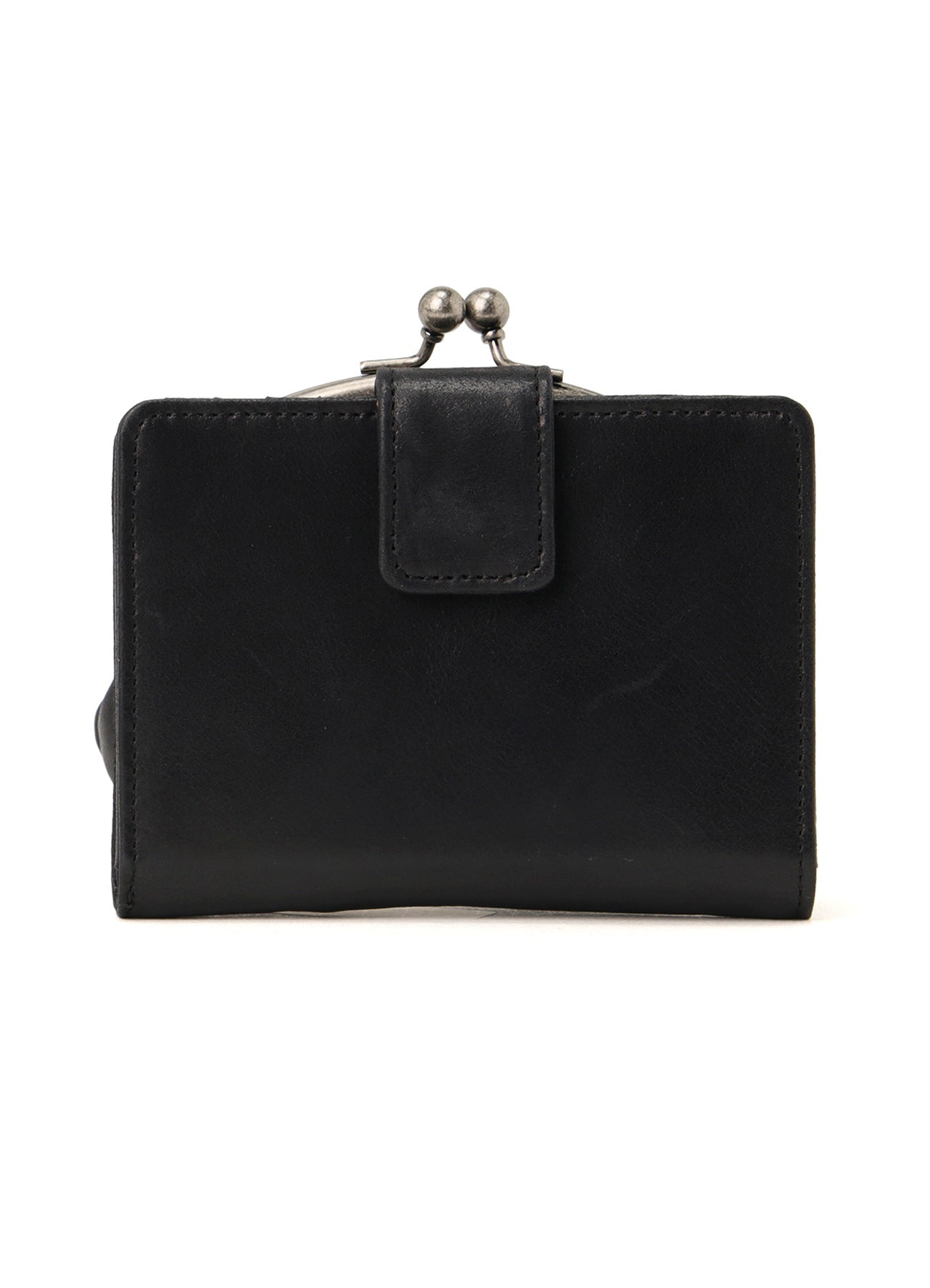 LEATHER CARD CASE W/ METAL CLASP