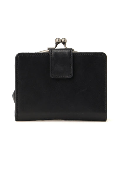 LEATHER CARD CASE W/ METAL CLASP