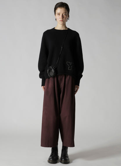 SOFT WATER-DYED LEATHER POUCH