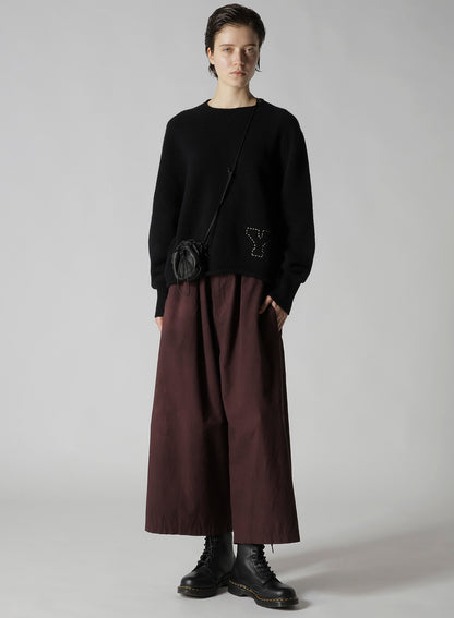 SOFT WATER-DYED LEATHER POUCH