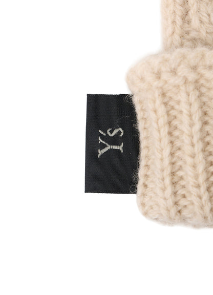 WOOL NYLON MITTENS