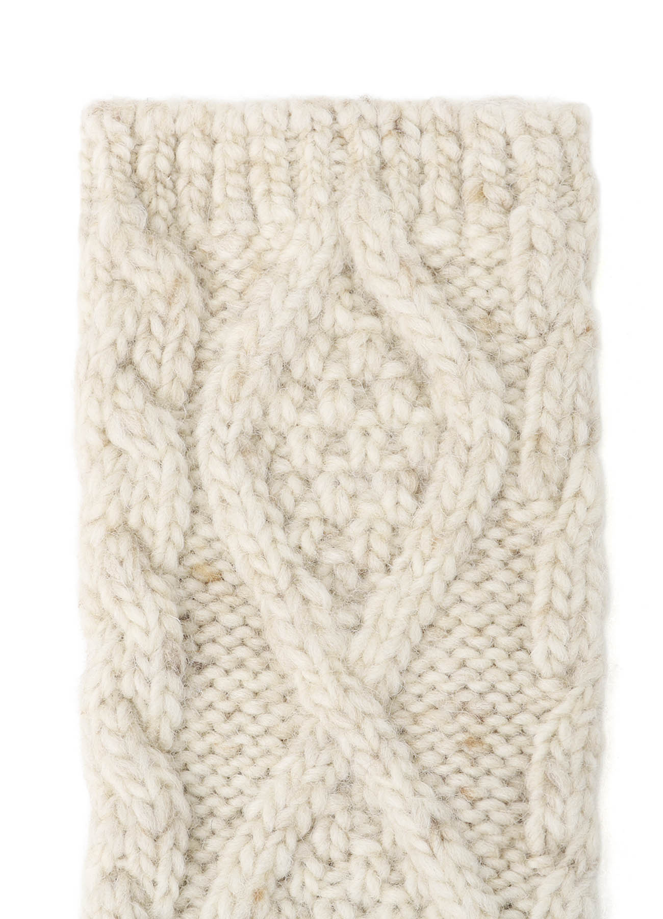 SLUB WOOL ARM WARMER