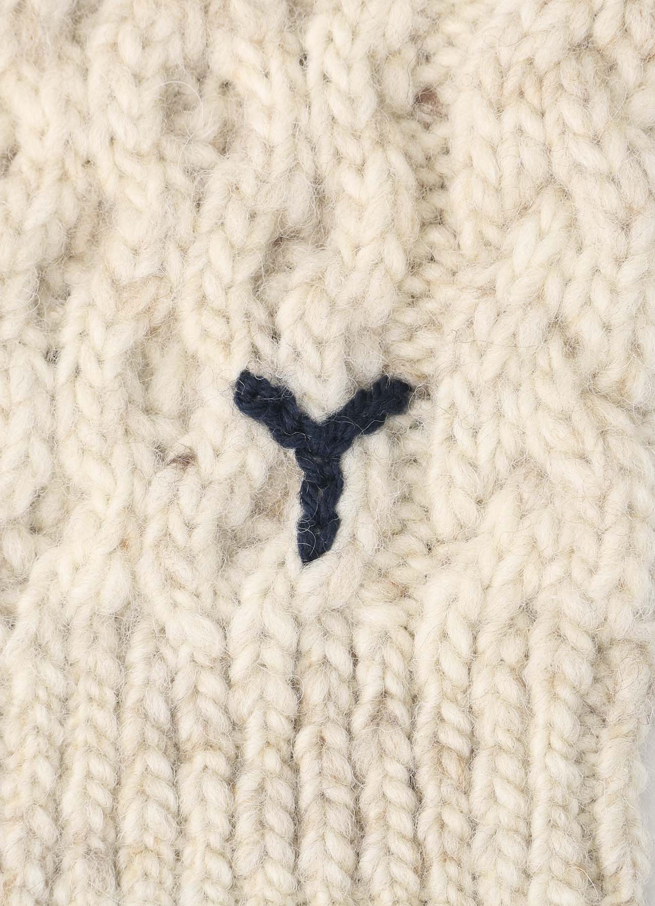 SLUB WOOL ARM WARMER