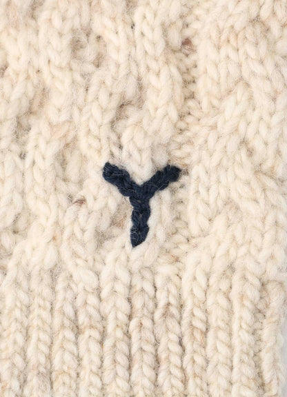 SLUB WOOL ARM WARMER
