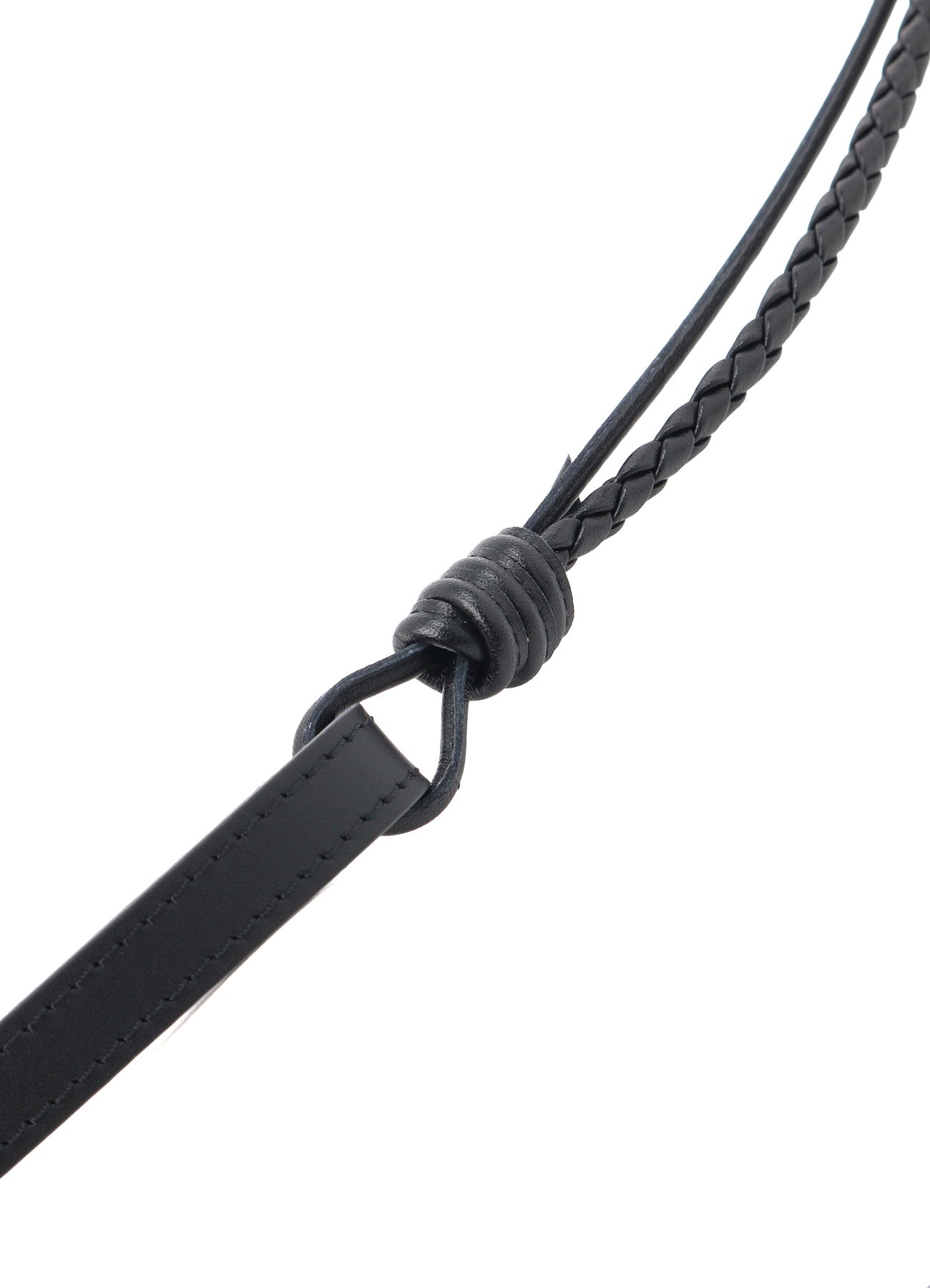 LEATHER STRING COMBINATION STRAP
