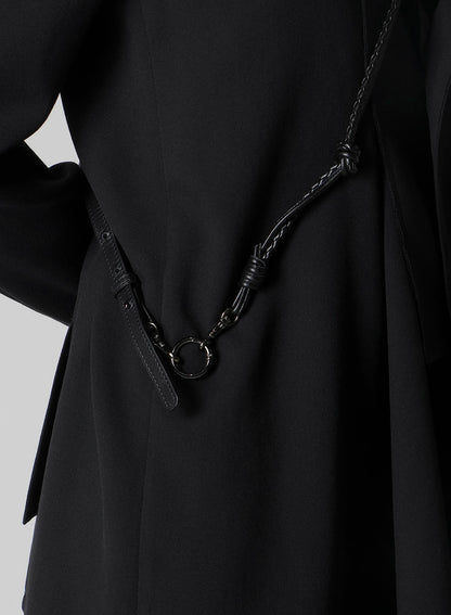 LEATHER STRING COMBINATION STRAP