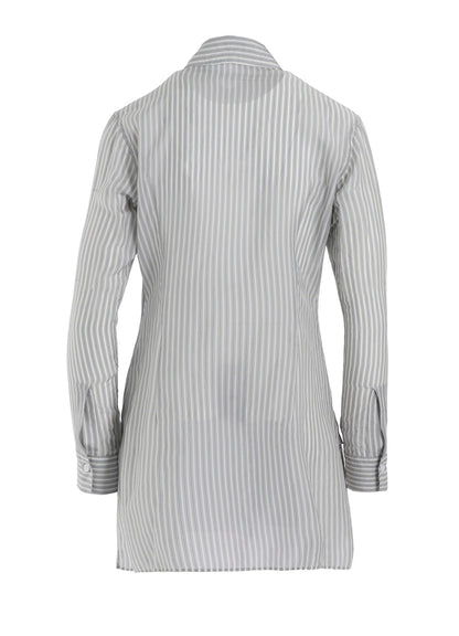 CUPRO STRIPE FRONT CLOTH SHIRT